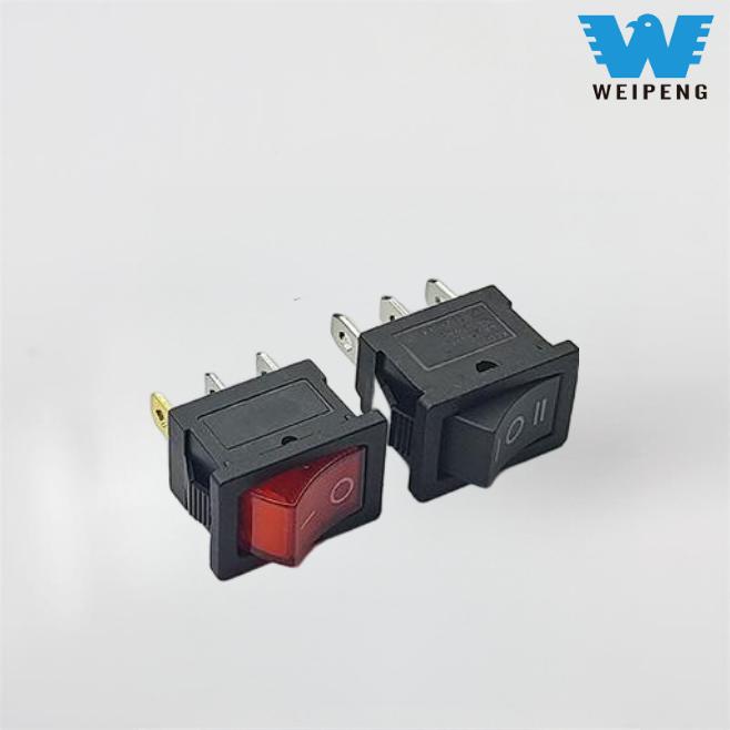 Comutator de alimentare pentru barcă cu balansoar, cu 3 pini, 3 poziții, 15*21 mm