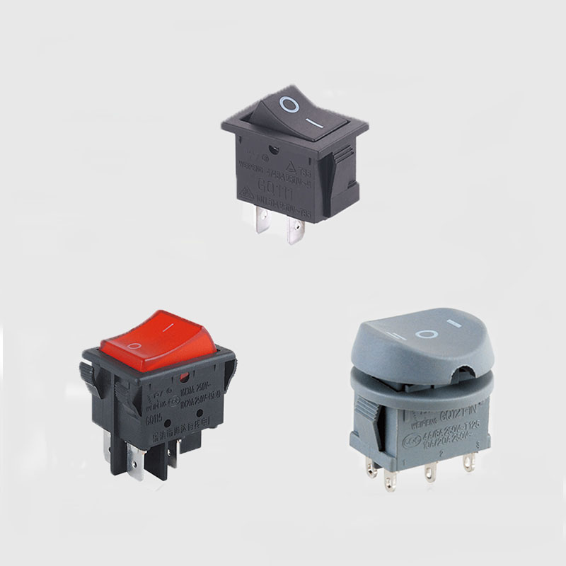 Producători de butoane basculante: întrerupătoare basculante de înaltă calitate, certificate pentru echipamente industriale și de uz casnic