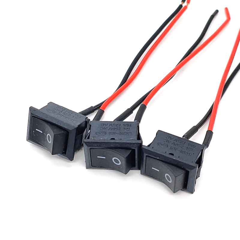 Comutator cu pârghie de lipit PCB cu doi pini de 21*15 mm