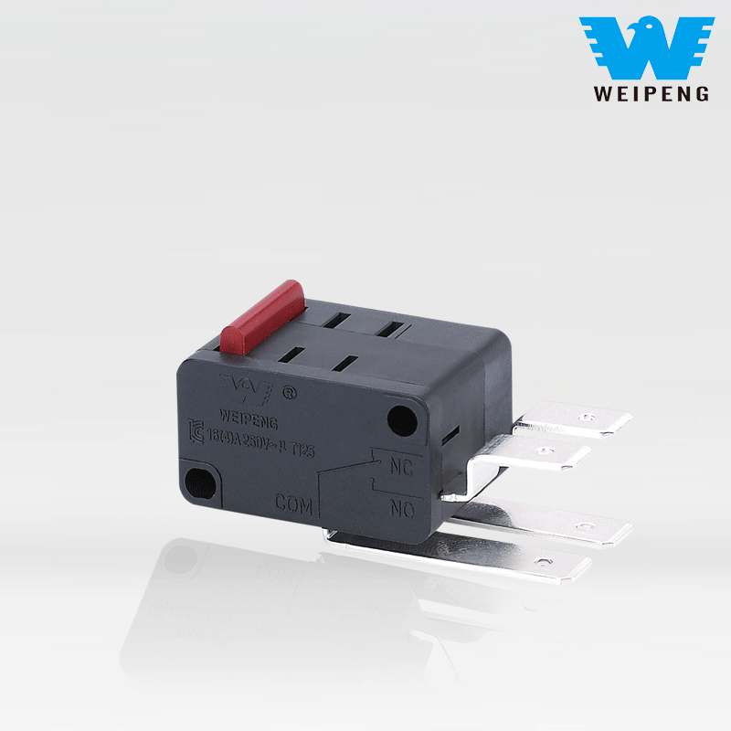 Comutator mașină de curățare cu resetare a cursei integrate cu două legături