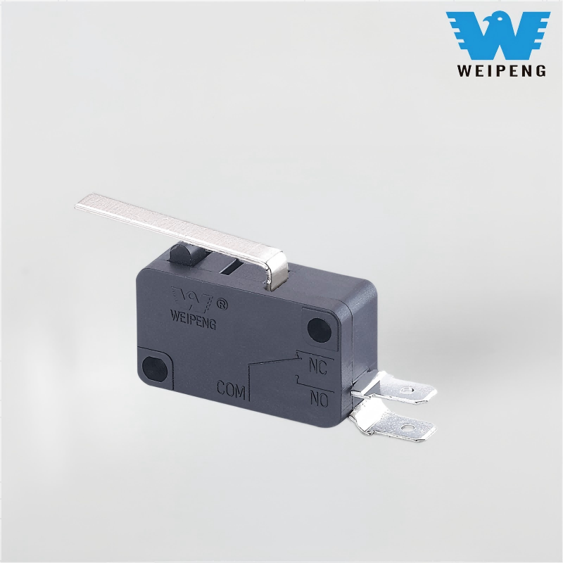 HK-14 Micro întrerupător lateral cu două picioare cu pârghie dreaptă