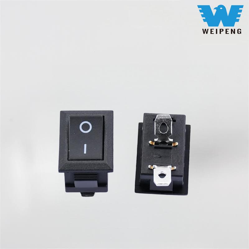 Kcd115*21mm Comutator basculant înclinat în două poziții cu picioare îndoite