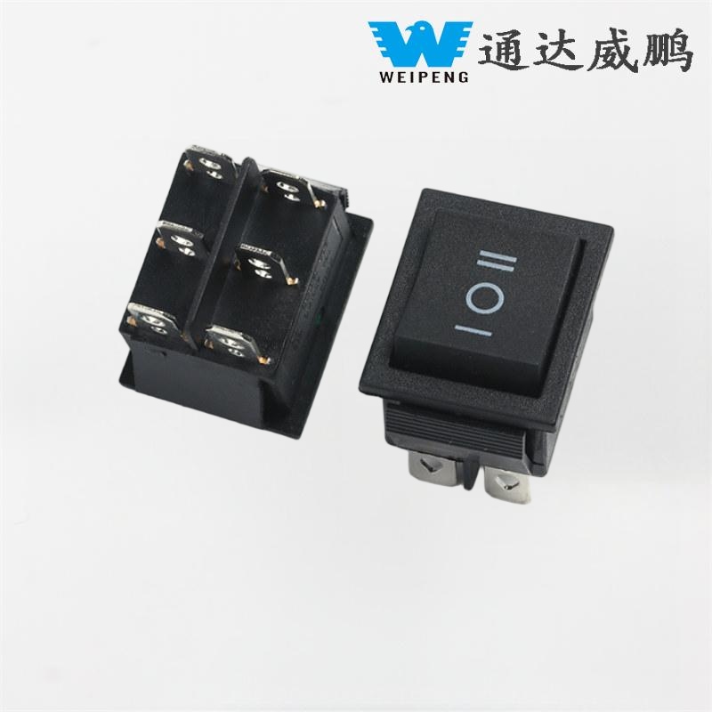 KCD4 Comutator Basculant 31*25mm Contacte Argintii 16A 250V