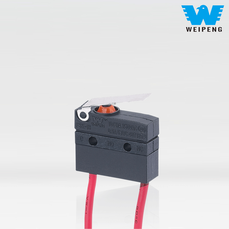 Micro întrerupător rezistent la apă cu fire pentru motorul pompei de apă