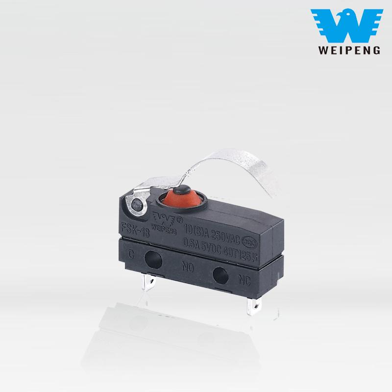 Producător de microcomutatoare pentru scaune auto Weipeng 10A cu ieșire laterală IP67