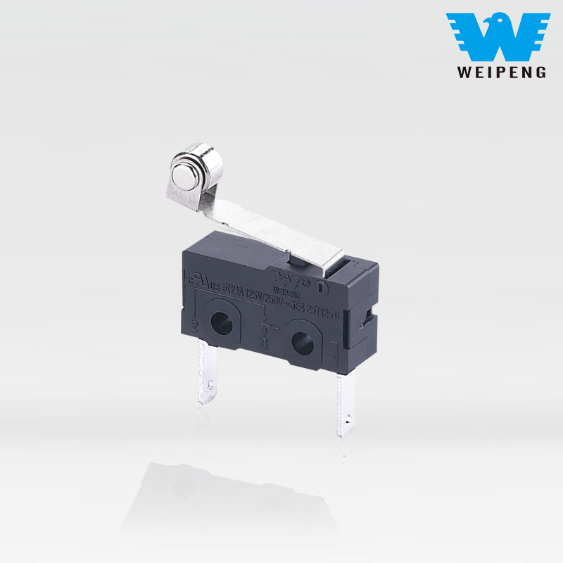 Micro comutator Weipeng rezistent la praf, 5A, cu 2 pini